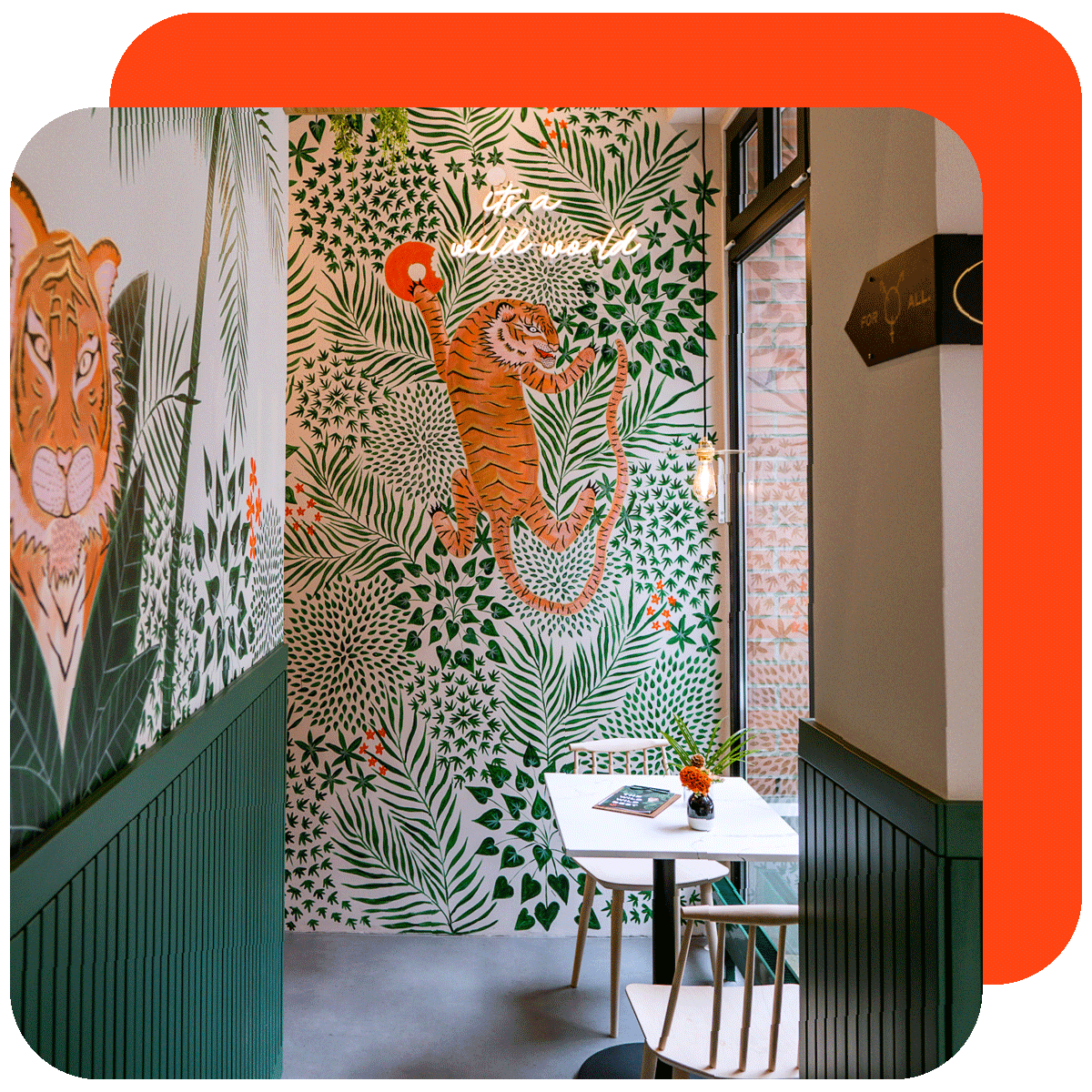 Essbereich von Oh Bagel